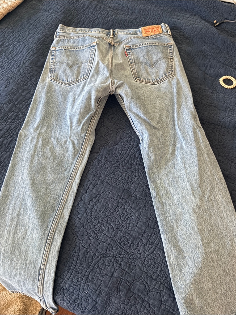 Levi's Men's Light Wash Straight Jeans
